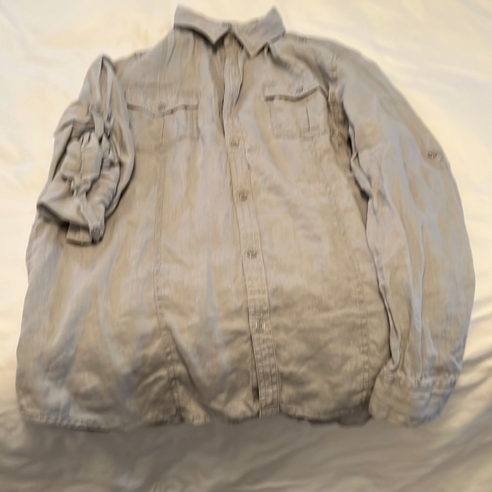 Calvin Klein Linen Button Up